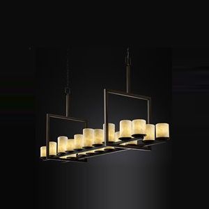 Clouds Dakota Really Big Bridge Linear Suspension by Justice Design Group - Starlight Lighting USA and Canada